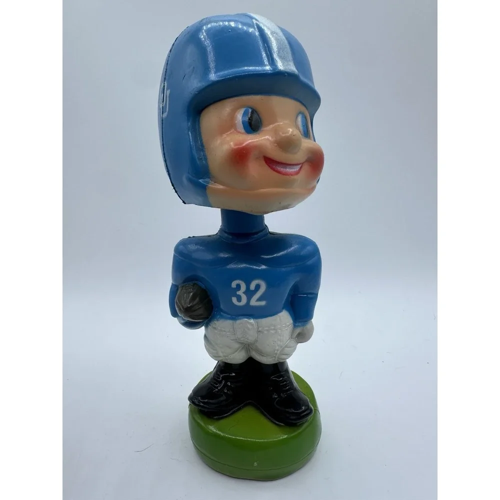 Vintage OU Oklahoma Sooners #32 Football Bobblehead Nodder Games 7.5